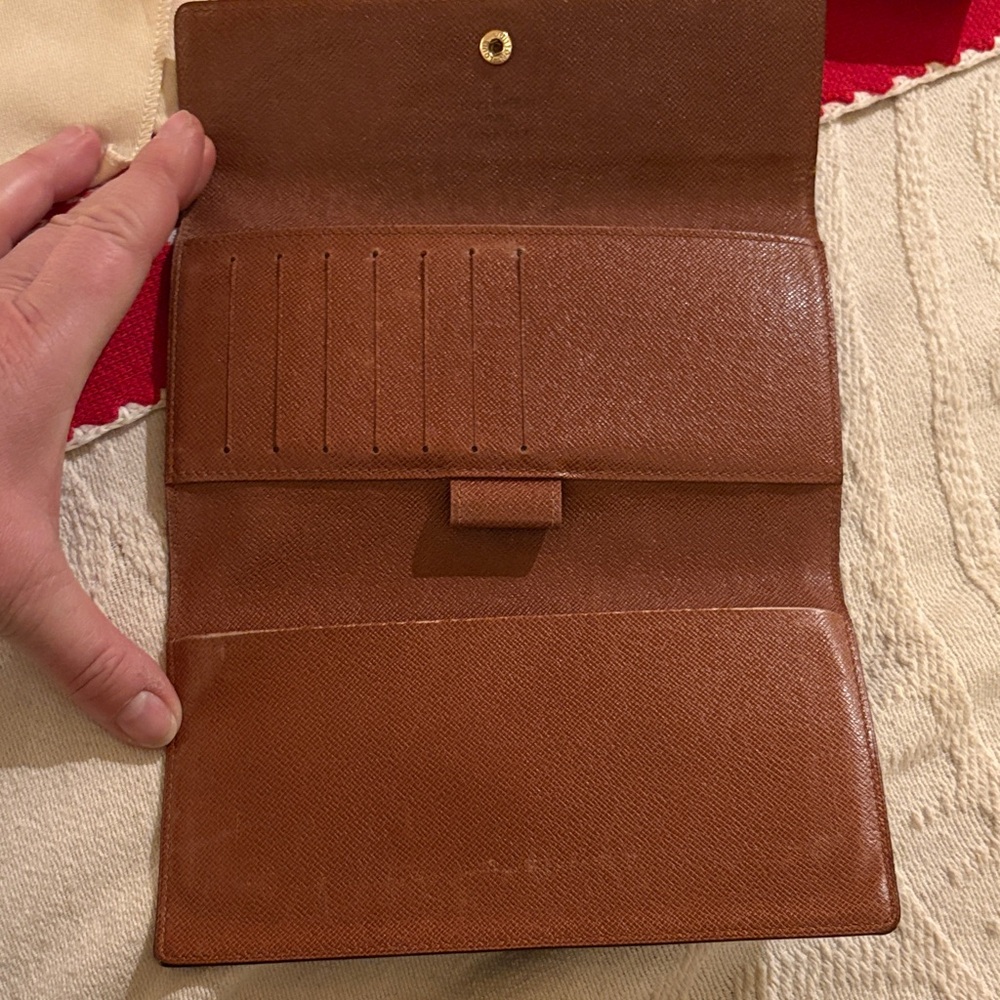 EUC Louis Vuitton Porte Tresor Brown Monogram Wallet - Picture 8 of 12